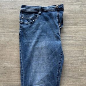 Liverpool Men's Dark Blue Straight Jeans